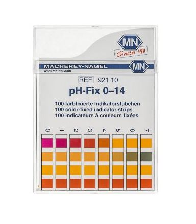 pH-Fix 0 - 14 Tiras para determinación de pH - Farmalatina